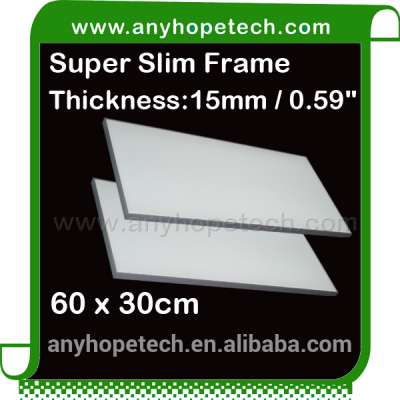 Cheap price embedded 60 30cm 24 wtt dc24v flexible led panel film