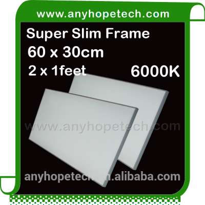 New design thickness 15mm 30 60cm 24w indoor flexible led panel