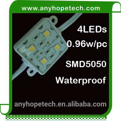 Sing color SMD5050 0.96W per pc 4LEDs high power led module