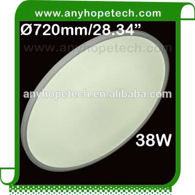 Ra 80 high brightness 3000lm led flat panel surface mount