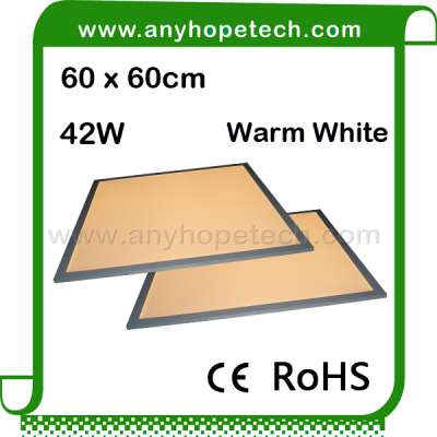 High CRI>90 4000K color temperature 60x60 lights for easy installation