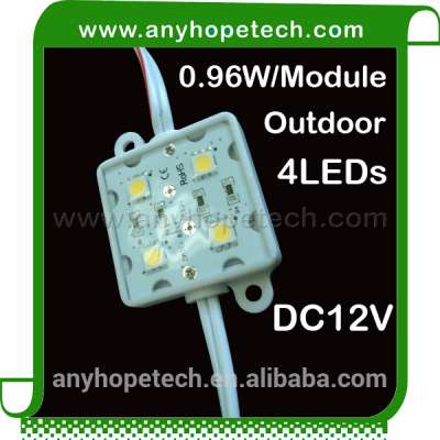 Superior quality 0.96W per module dc12v waterproof led pixel module