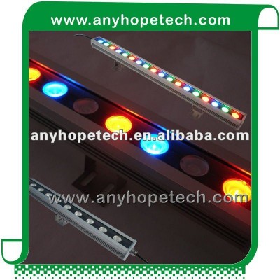 Building Decoration Lighting Outdoor IP65 LED Glass Wall Washer Bar