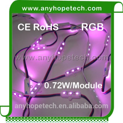 Colorful rgb waterproof 12v outdoor 5050 led smd module